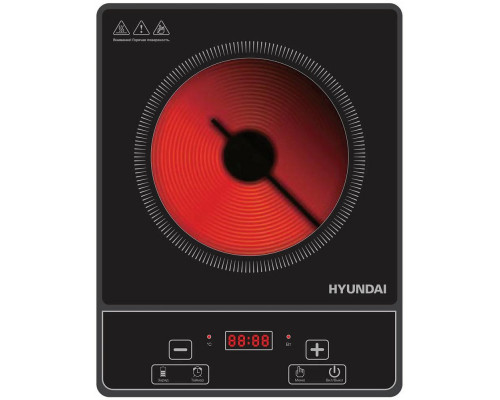 Настольная плита Hyundai HYC-0121 черный Настольная плита Hyundai HYC-0121 черный
