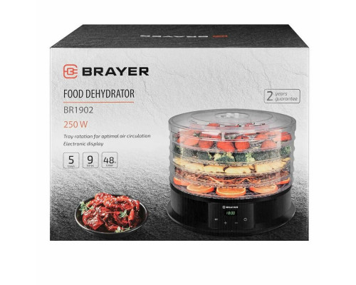 Сушилка для овощей и фруктов BRAYER BR1902 Сушилка для овощей и фруктов BRAYER BR1902