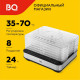 Сушилка для овощей и фруктов BQ FD1003 Черный-стальной