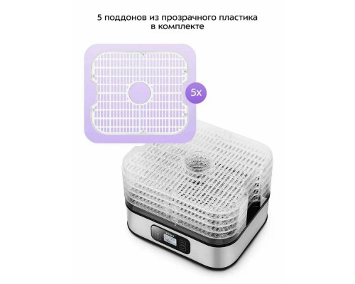 Сушилка для овощей и фруктов KITFORT КТ-4945 Сушилка для овощей и фруктов KITFORT КТ-4945