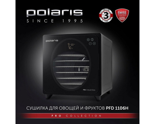 Сушилка для овощей и фруктов Polaris PFD 1106H Pro Сушилка для овощей и фруктов Polaris PFD 1106H Pro