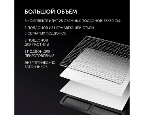 Сушилка для овощей и фруктов Polaris PFD 1106H Pro Сушилка для овощей и фруктов Polaris PFD 1106H Pro