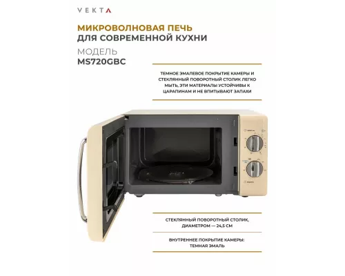 Микроволновая печь Vekta MS720GBC