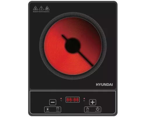 Настольная плита Hyundai HYC-0121 черный