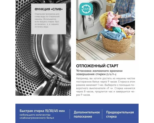 Стиральная машина Centek CT-1903 белый