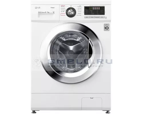 Стиральная машина LG F1296CDS0 белая