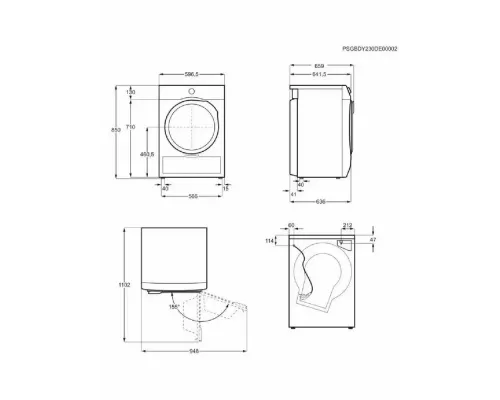 Сушильная машина Electrolux EW7D394UCE