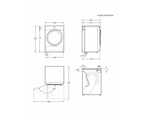 Сушильная машина Electrolux EW8D394M