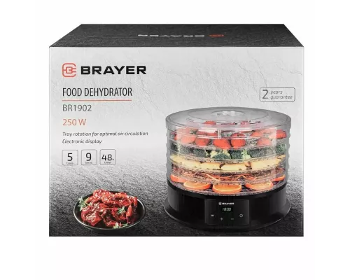Сушилка для овощей и фруктов BRAYER BR1902
