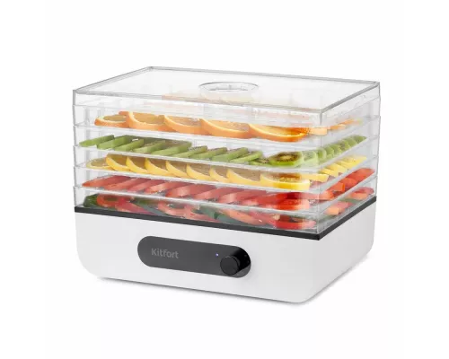 Сушилка для овощей и фруктов KITFORT КТ-1961-2 белый