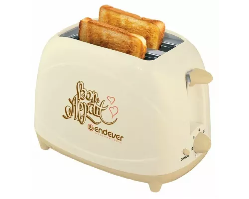 Тостер Endever Skyline ST-106 бежевый