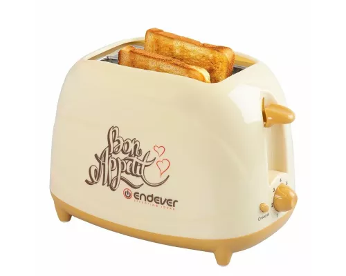 Тостер Endever Skyline ST-106 бежевый