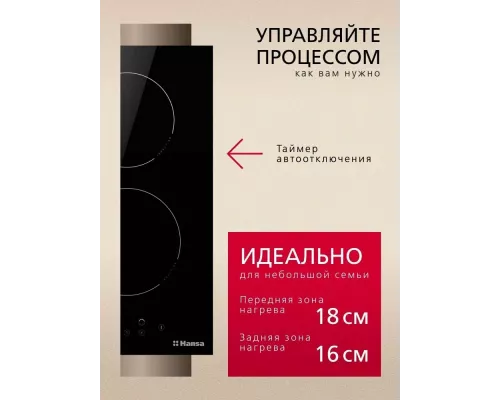 Варочная поверхность Hansa BHI36200 черный