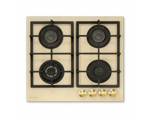 Варочная поверхность Hyundai HHG 6434 BE бежевый