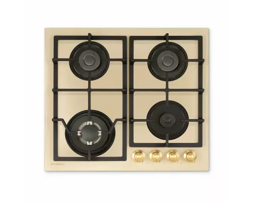 Варочная поверхность Hyundai HHG 6436 BE бежевый