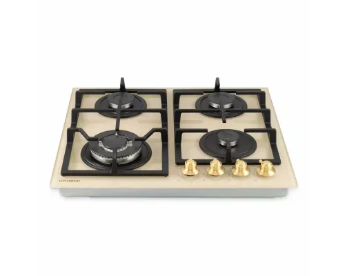 Варочная поверхность Hyundai HHG 6436 BE бежевый