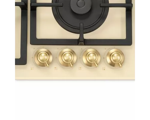 Варочная поверхность Hyundai HHG 6436 BE бежевый