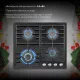Варочная поверхность Hyundai HHG 6438 BG черный
