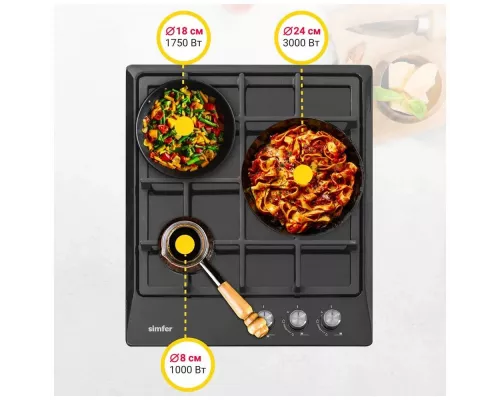 Варочная поверхность Simfer H45V30B416