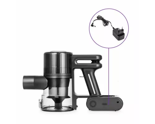 Вертикальный пылесос KITFORT КТ-5168-3 черно-белый