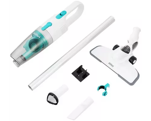 Вертикальный пылесос Kitfort КТ-586-1 белый