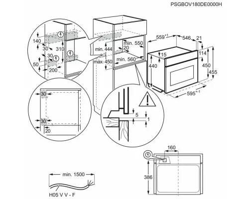 Встраиваемая микроволновая печь ELECTROLUX EVM8E08X