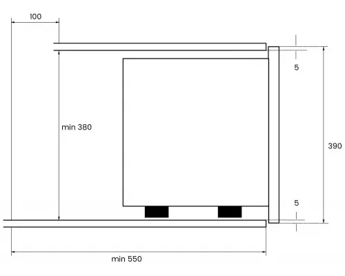 Встраиваемая микроволновая печь Kuppersberg RMW 393 B
