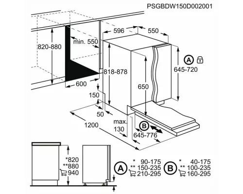 Встраиваемая посудомоечная машина Electrolux KESC8401L