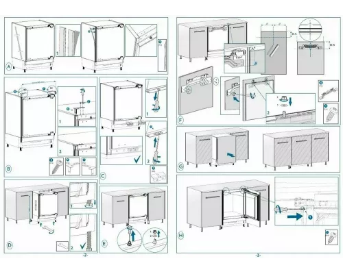 Встраиваемый холодильник Jacky's JR FW318MN2