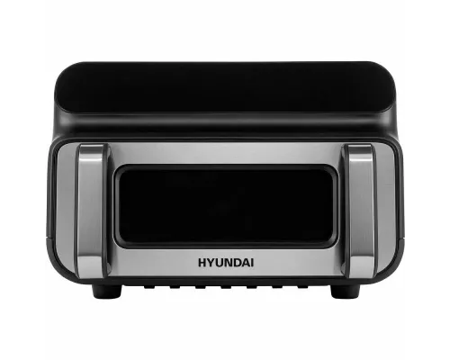 Аэрогриль Hyundai HYF-9080 черный/серебристый