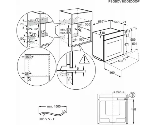 Духовой шкаф Electrolux EOB8S39Z