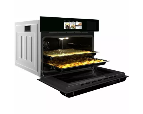 Духовой шкаф HIBERG S-VM 5615 B i-SMART черный