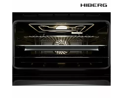 Духовой шкаф HIBERG S-VM 5615 B i-SMART черный