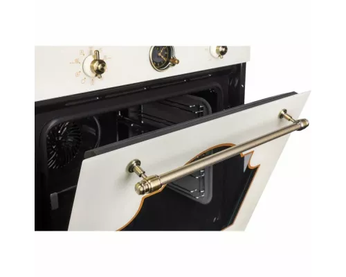 Духовой шкаф HIBERG VM 6392 YR бежевый ретро