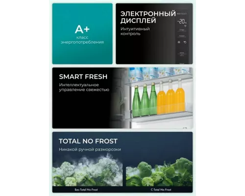 Холодильник HISENSE RT641N4AF1 черный