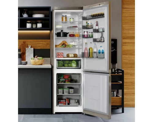 Холодильник HOTPOINT HT 6200 BZ бронзовый