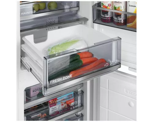 Холодильник MAUNFELD MBF19354NFWGR LUX Inverter
