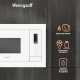 Встраиваемая микроволновая печь WEISSGAUFF HMT-625 Touch Grill белый