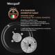 Варочная поверхность WEISSGAUFF HG 631 BGV черный
