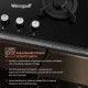 Варочная поверхность WEISSGAUFF HGG 631 BGV черный