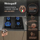 Варочная поверхность WEISSGAUFF HGG 640 BGBV черный
