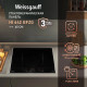Варочная поверхность WEISSGAUFF HI 642 Bfzg черный
