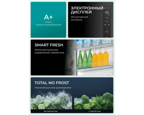 Холодильник HISENSE RT641N4AF1 черный Холодильник HISENSE RT641N4AF1 черный