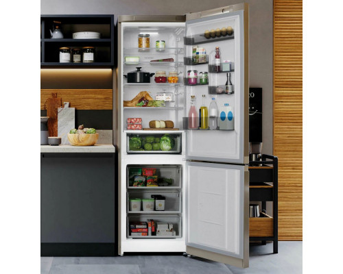 Холодильник HOTPOINT HT 6200 BZ бронзовый