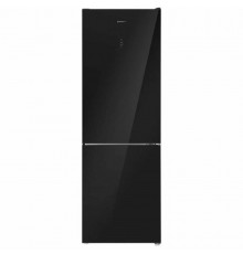 Холодильник MAUNFELD MFF185NFB Inverter черный