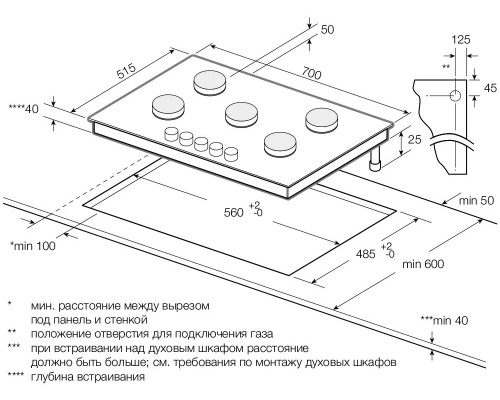 Варочная поверхность Graude GS 70.1 CM Варочная поверхность Graude GS 70.1 CM