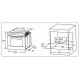 Духовой шкаф EVELUX EO 610 B черный