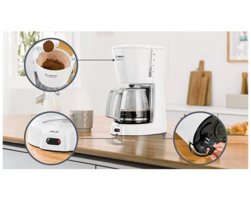 Кофеварка Bosch TKA3A031 белый
