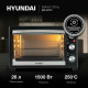Мини-печь Hyundai MIO-HY073 серебристый