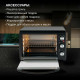 Мини-печь Hyundai MIO-HY073 серебристый